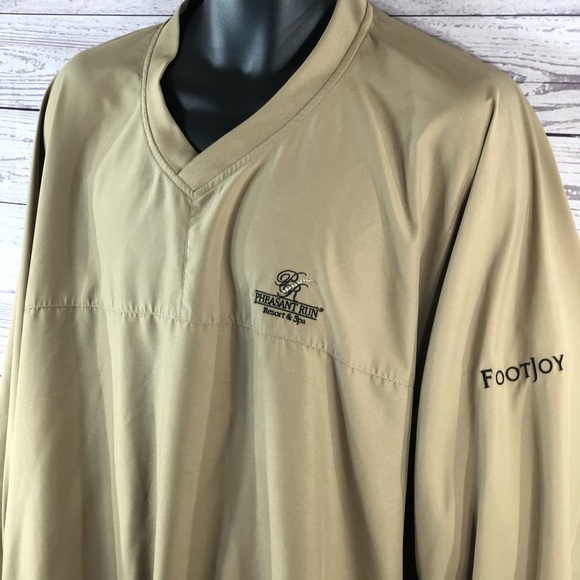 FootJoy Mens Golf V Neck Pullover Windbreaker XL - Picture 2 of 8